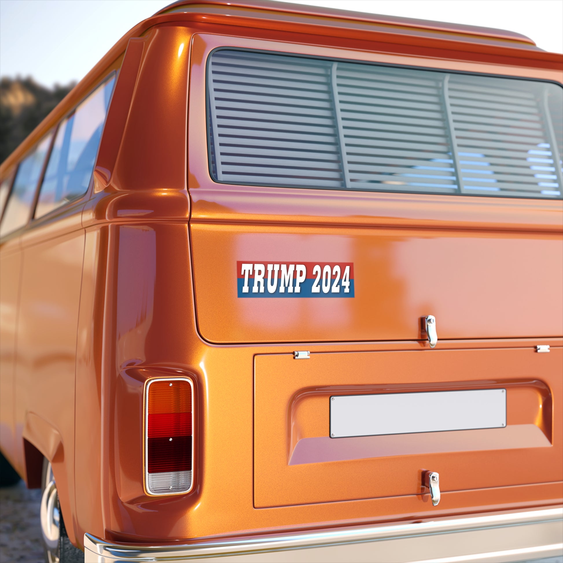 Trump 2024 Bumper Stickers for the MAGA Nation-Paper products-PureDesignTees