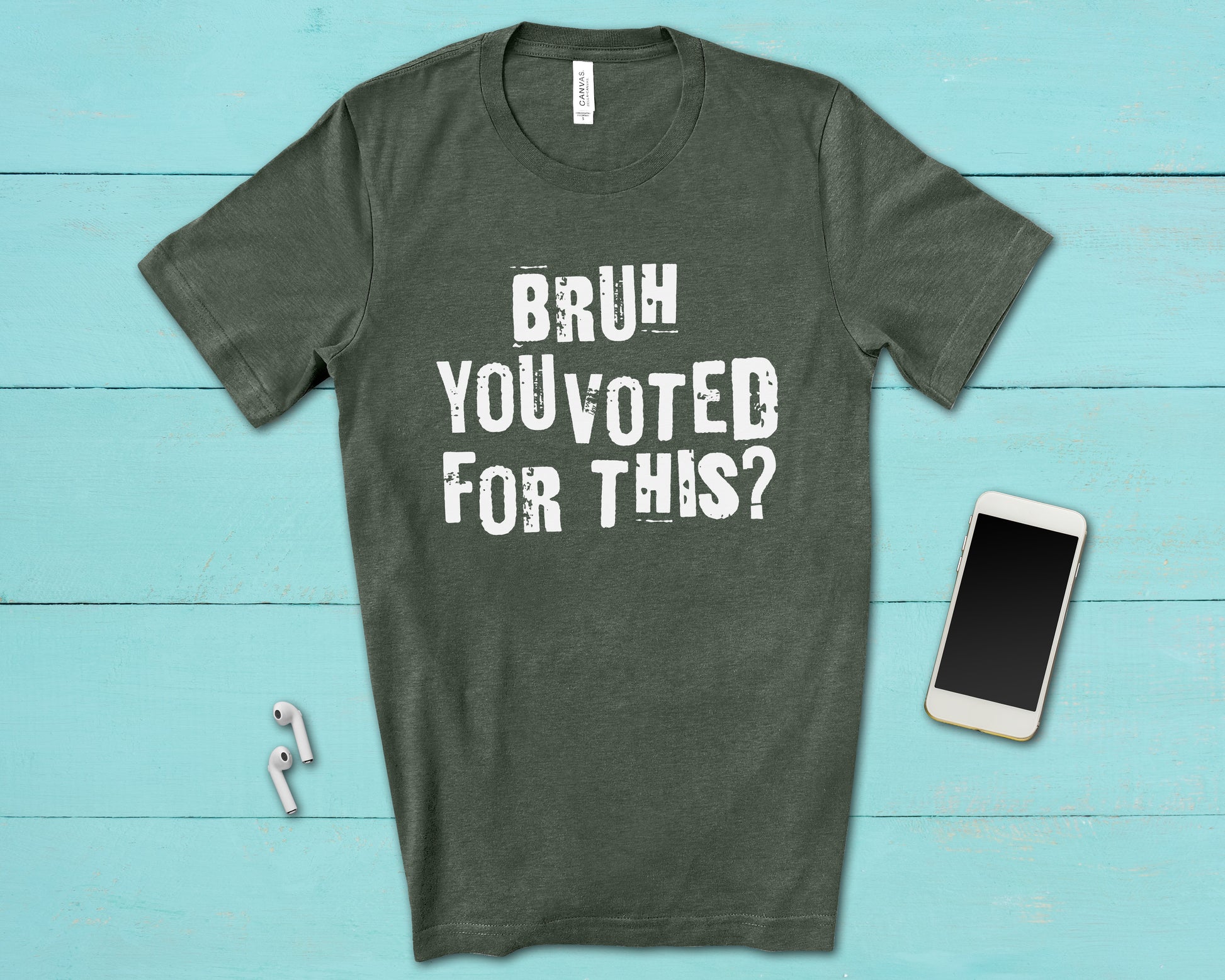 Bruh You Voted For This T-shirt for Conservatives and Republicans-T-Shirts-PureDesignTees
