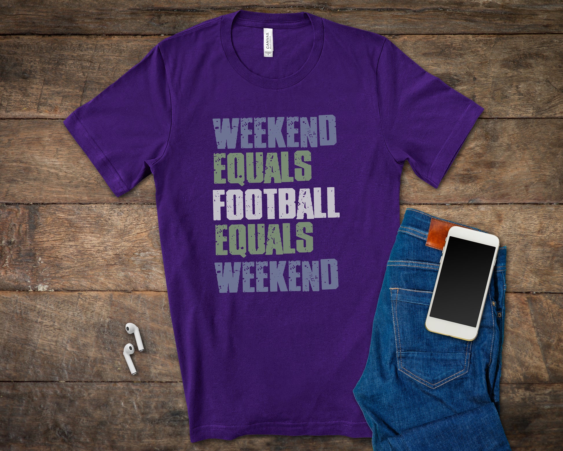 Funny Football tshirt for football obsessed fans-T-Shirts-PureDesignTees