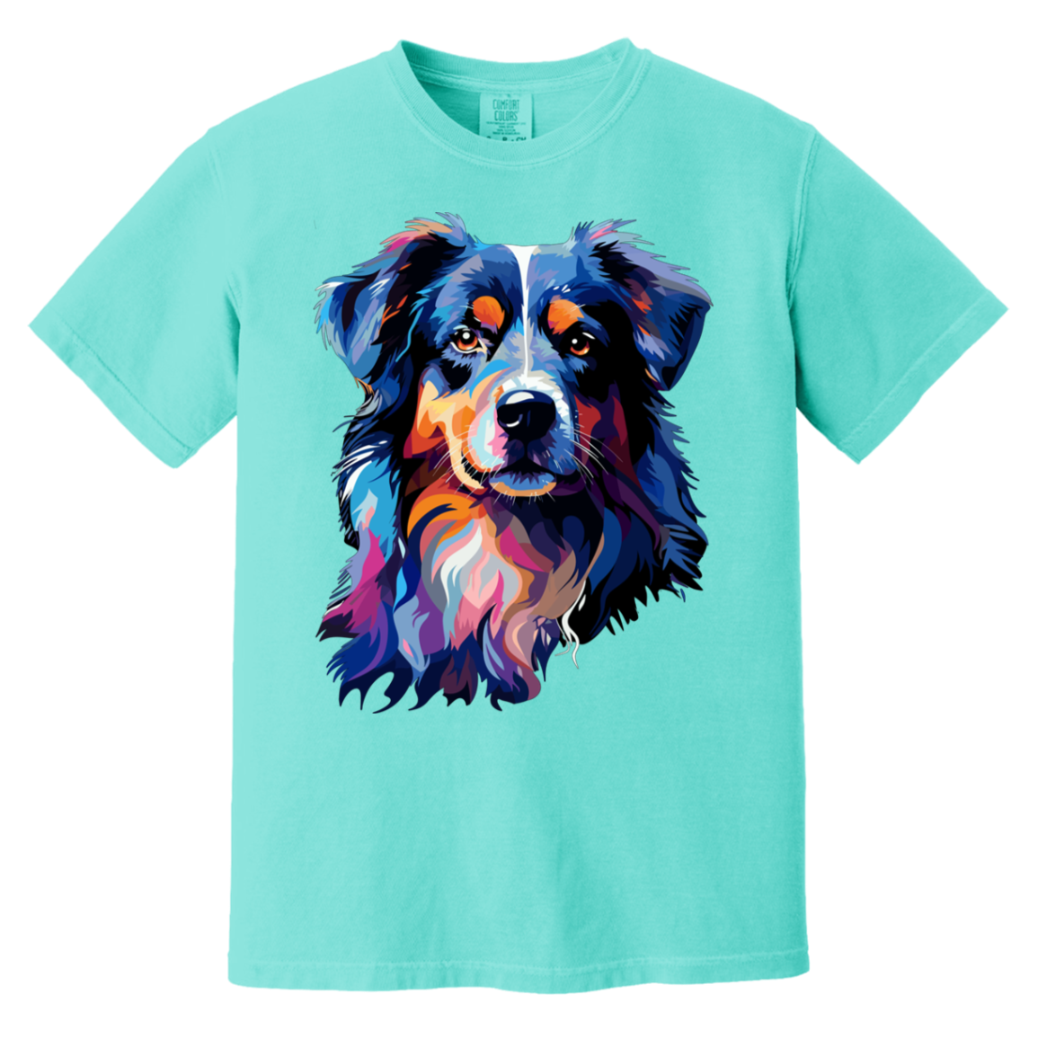 Australian Shepherd tshirt for dog mom or dog dad, fans of Australian Shepherds-T-Shirts-PureDesignTees