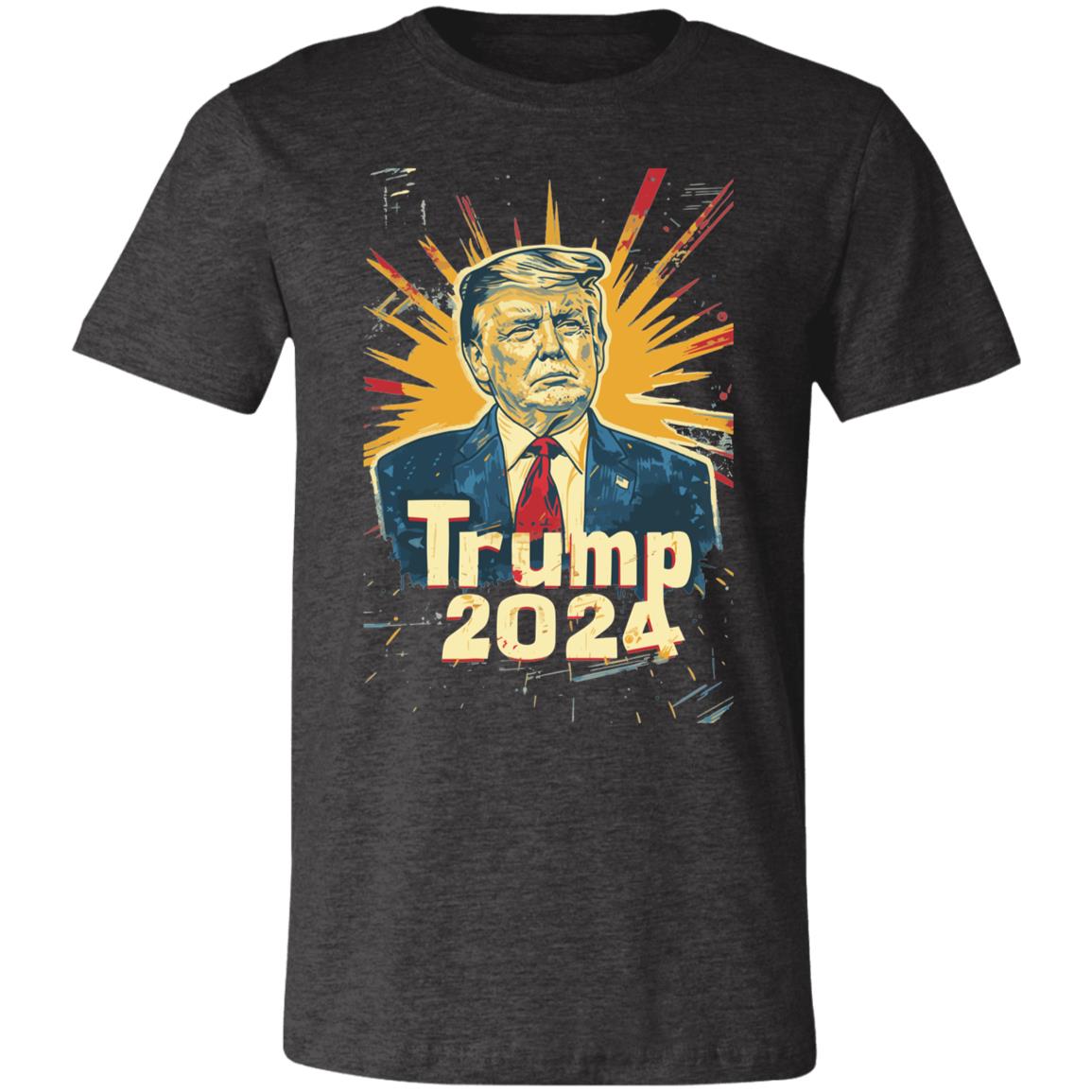 Trump 2024 Campaign Unisex Jersey Short-Sleeve T-Shirt-T-Shirts-PureDesignTees