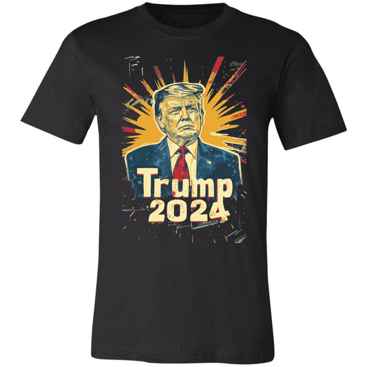 Trump 2024 Campaign Unisex Jersey Short-Sleeve T-Shirt-T-Shirts-PureDesignTees