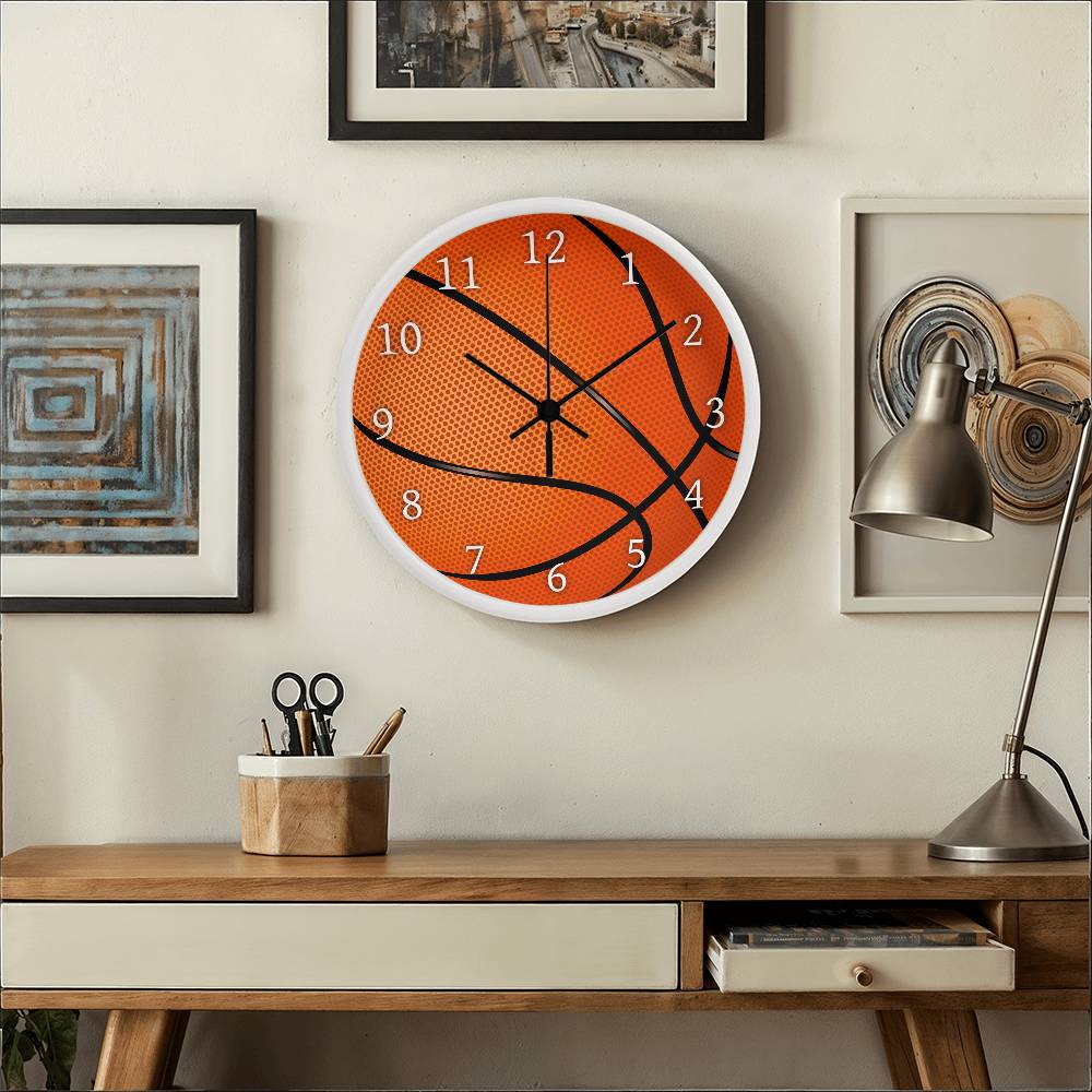 Basketball Clock for every basketball player or fan-Clock-PureDesignTees