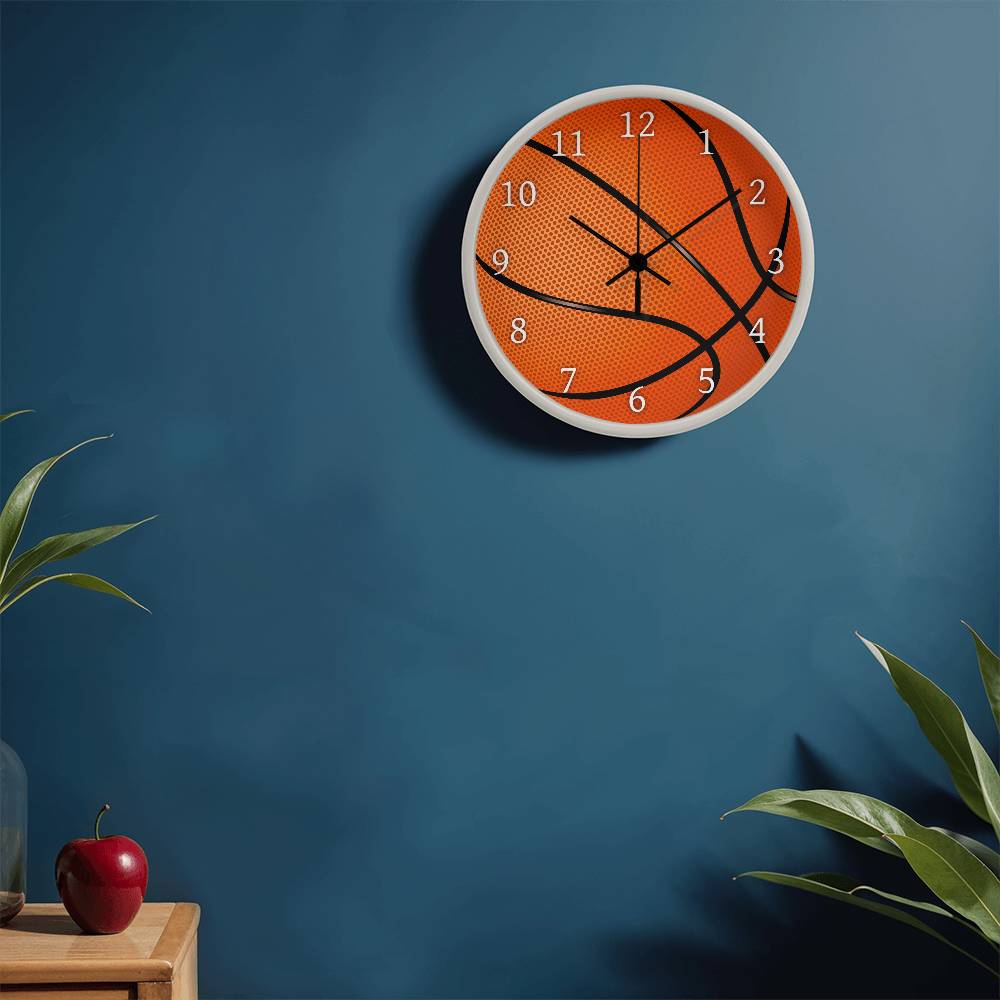 Basketball Clock for every basketball player or fan-Clock-PureDesignTees