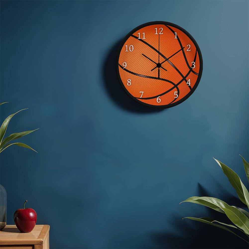 Basketball Clock for every basketball player or fan-Clock-PureDesignTees