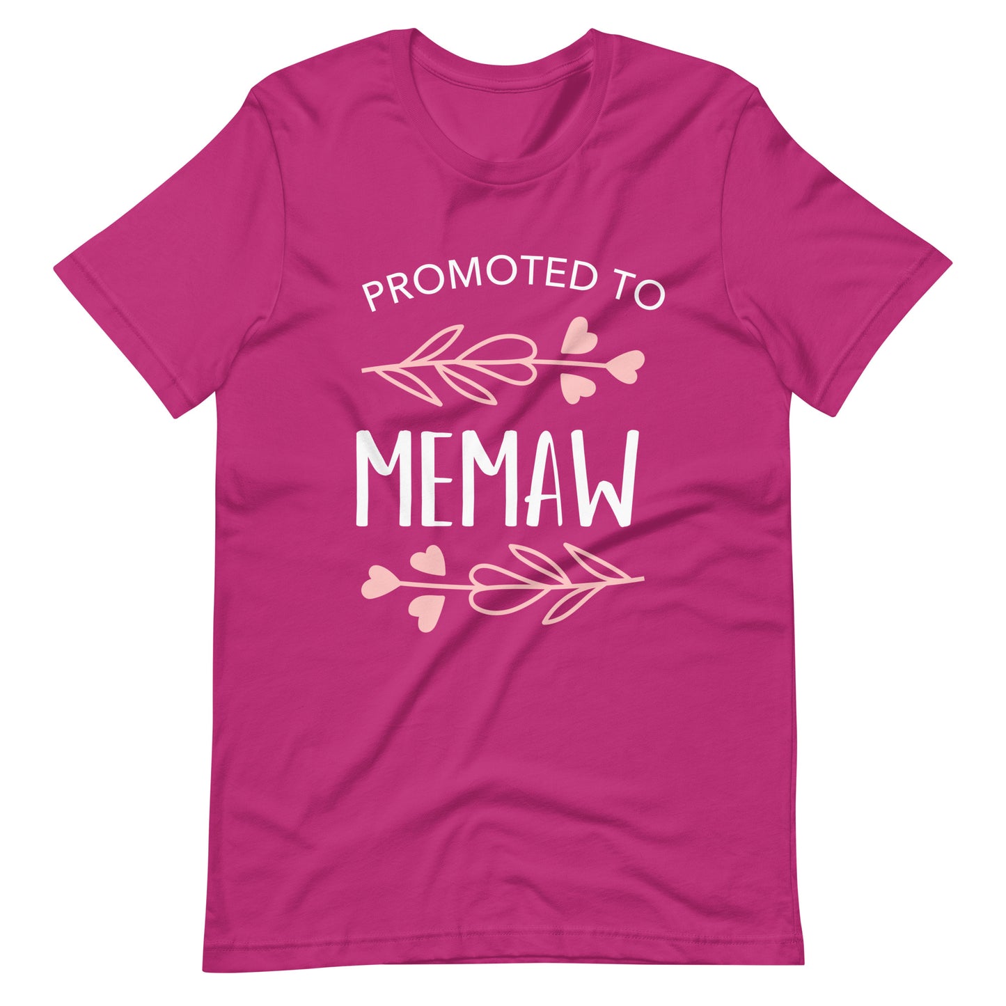 Promoted to Memaw Unisex t-shirt gift for grandma grandmother shirt-T-Shirt-PureDesignTees