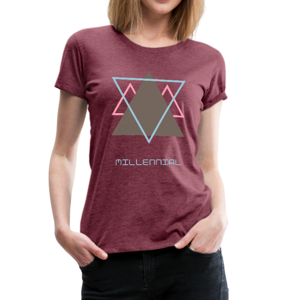 Millennial Women’s Premium T-Shirt-Women’s Premium T-Shirt-PureDesignTees