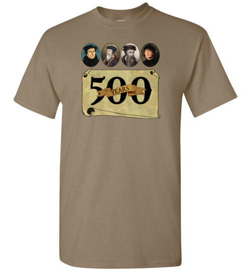 Reformation 500 Year Anniversary Short-Sleeve T-Shirt-Shirt-PureDesignTees