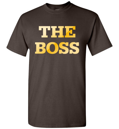 The Boss Short Sleeve 100% Cotton T-Shirt-T-Shirt-PureDesignTees