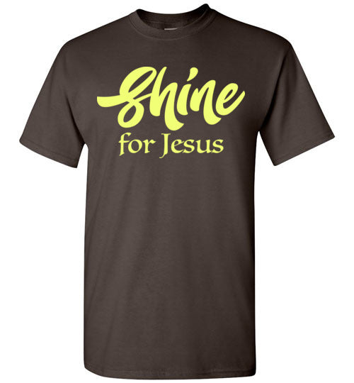 Shine for Jesus Short-Sleeve T-Shirt-T-Shirt-PureDesignTees