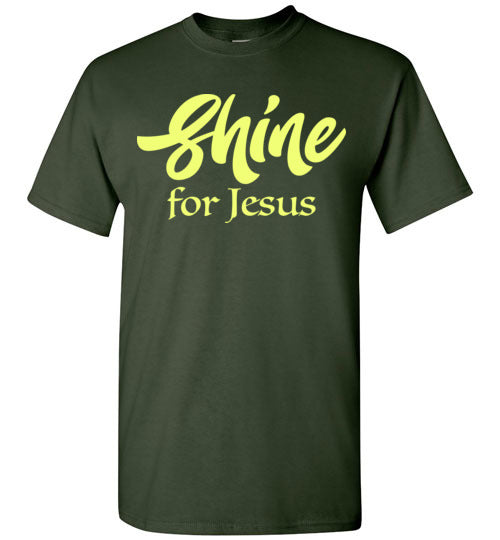 Shine for Jesus Youth Short-Sleeve T-Shirt-T-Shirt-PureDesignTees