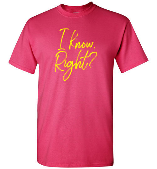I Know Right? Youth Short-Sleeve T-Shirt-T-Shirt-PureDesignTees