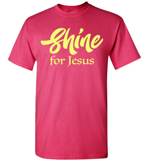 Shine for Jesus Short-Sleeve T-Shirt-T-Shirt-PureDesignTees