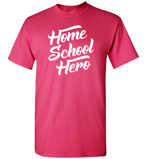 Homeschool Hero Short-Sleeve T-Shirt-T-Shirt-PureDesignTees