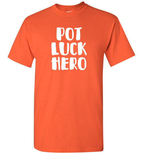 Pot Luck Hero Short-Sleeve T-Shirt-T-Shirt-PureDesignTees