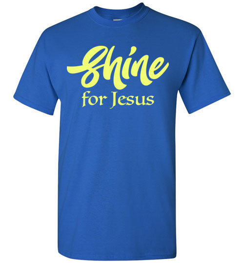 Shine for Jesus Youth Short-Sleeve T-Shirt-T-Shirt-PureDesignTees