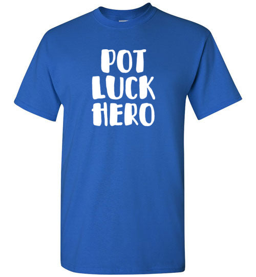 Pot Luck Hero Short-Sleeve T-Shirt-T-Shirt-PureDesignTees