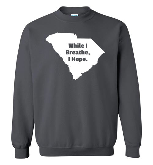 South Carolina Motto Crewneck Sweatshirt-Sweatshirt-PureDesignTees
