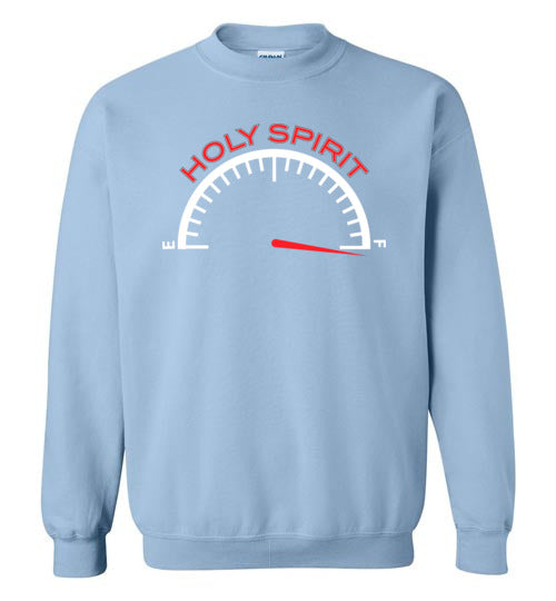 Filled with the Holy Spirit Crewneck Sweatshirt-Sweatshirt-PureDesignTees