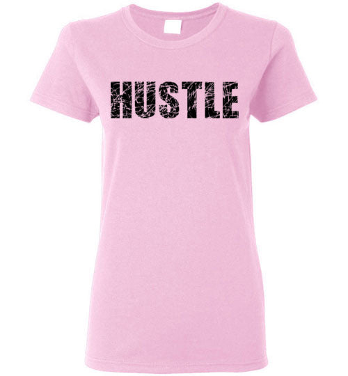 Hustle Ladies Short-Sleeve T-Shirt-T-Shirt-PureDesignTees