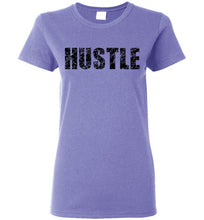 Load image into Gallery viewer, Hustle Ladies Short-Sleeve T-Shirt-T-Shirt-PureDesignTees