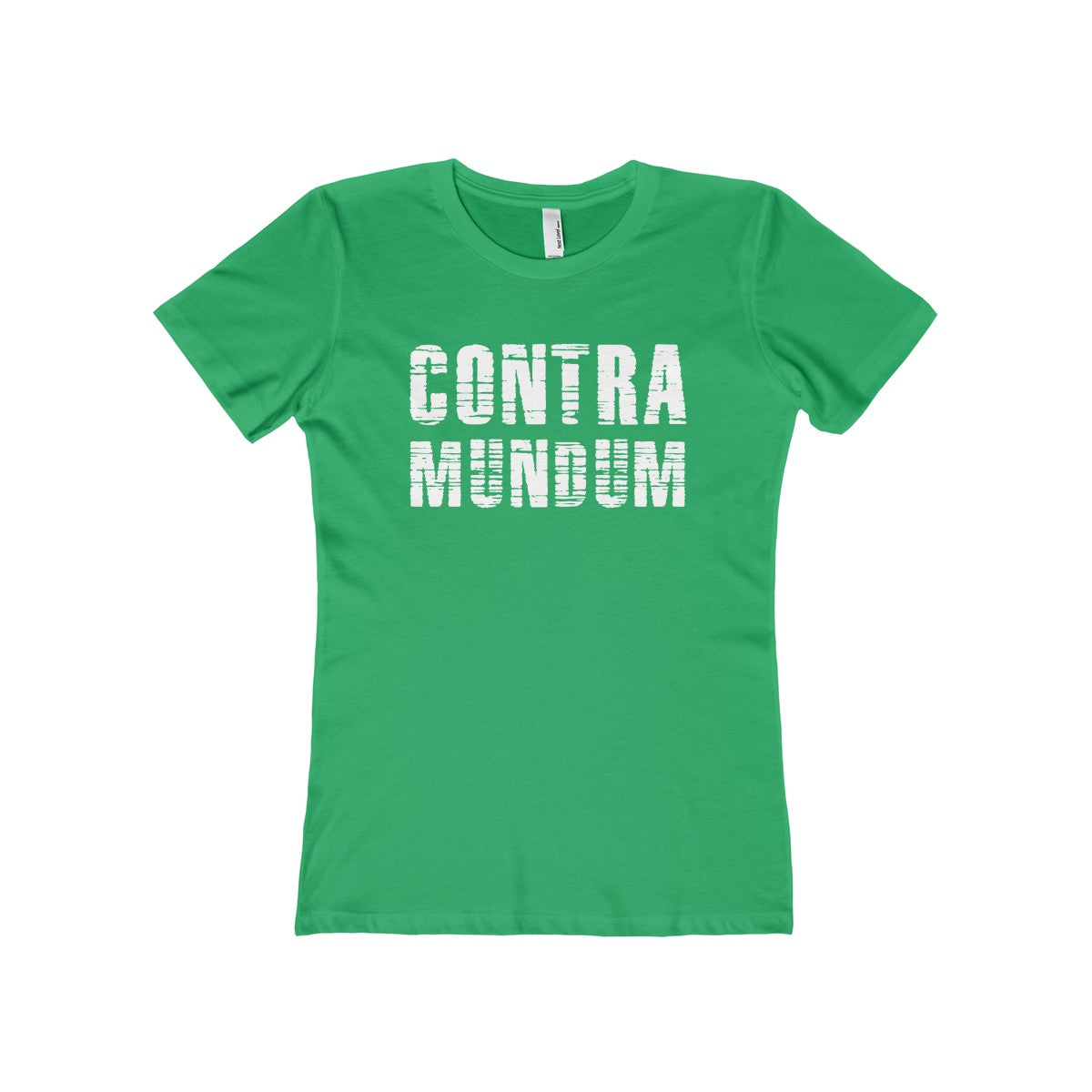 Contra Mundum Women's The Boyfriend Tee-T-Shirt-PureDesignTees