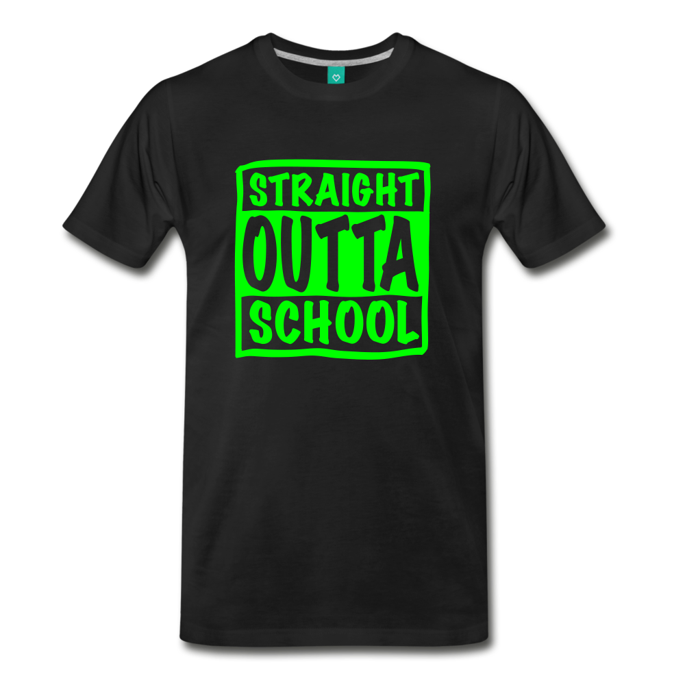 Straight Outta School Men's Premium T-Shirt-Men's Premium T-Shirt-PureDesignTees