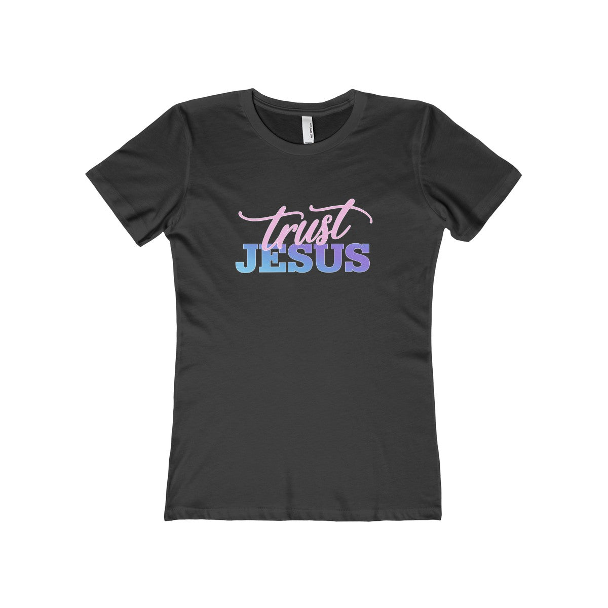 Trust Jesus Women's The Boyfriend Tee-T-Shirt-PureDesignTees