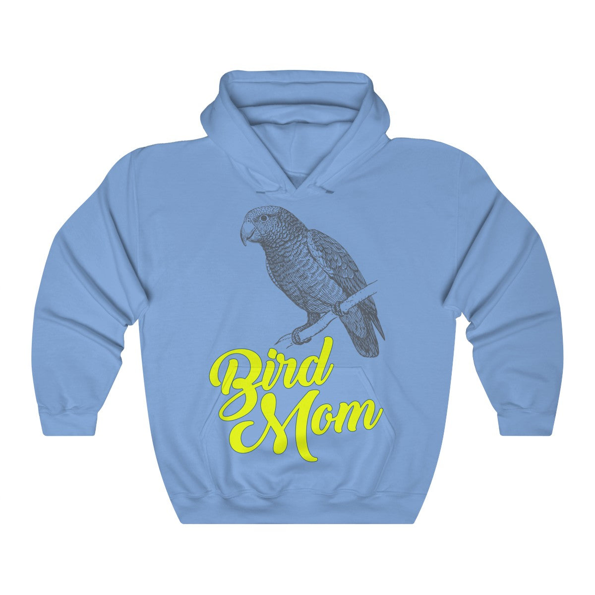 Bird Mom Unisex Heavy Blend™ Hooded Sweatshirt-Hoodie-PureDesignTees