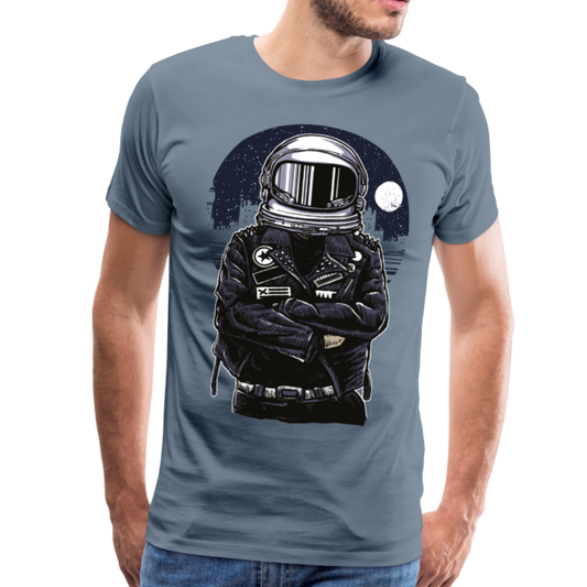 Astronaut Attitude Men's Premium T-Shirt-Men's Premium T-Shirt-PureDesignTees