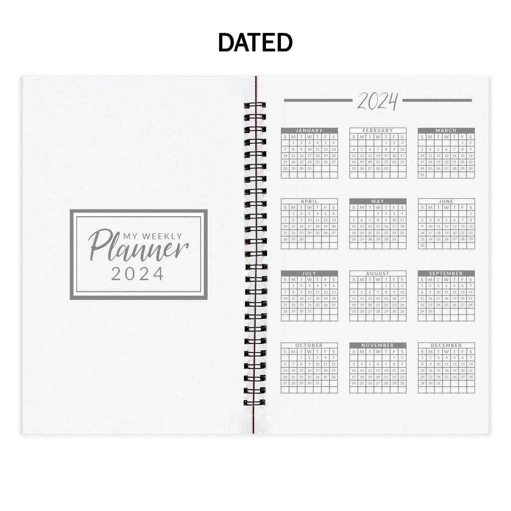 5.5" x 8.5" Softcover Planner with Japanese Landscape Cover-Planner-PureDesignTees