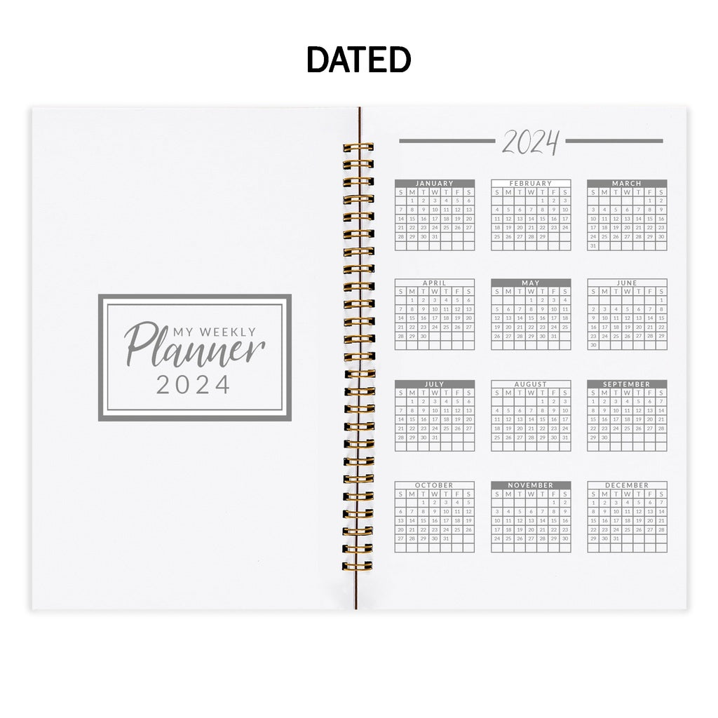 5.5" x 8.5" Softcover Planner with Japanese Landscape Cover-Planner-PureDesignTees