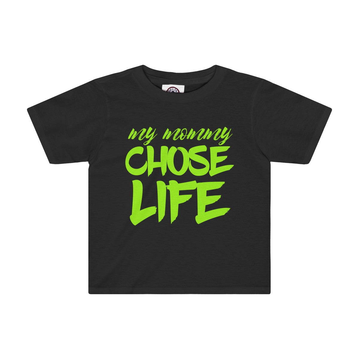 My Mommy Chose Life Kids Tee-Kids clothes-PureDesignTees