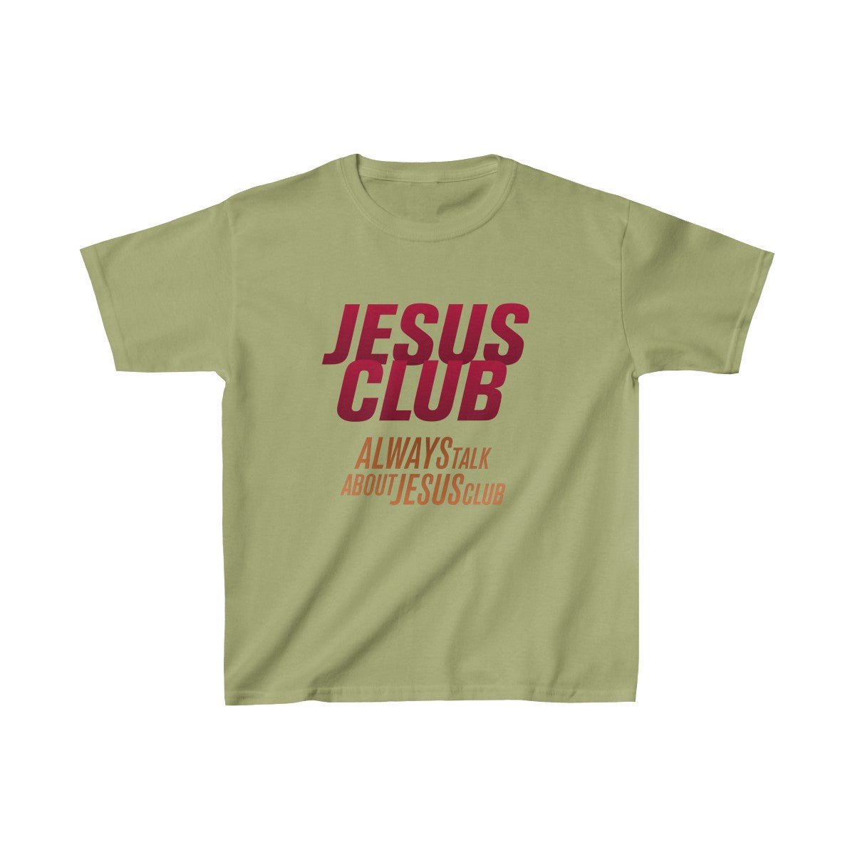 Jesus Club Kids Heavy Cotton™ Tee-Kids clothes-PureDesignTees