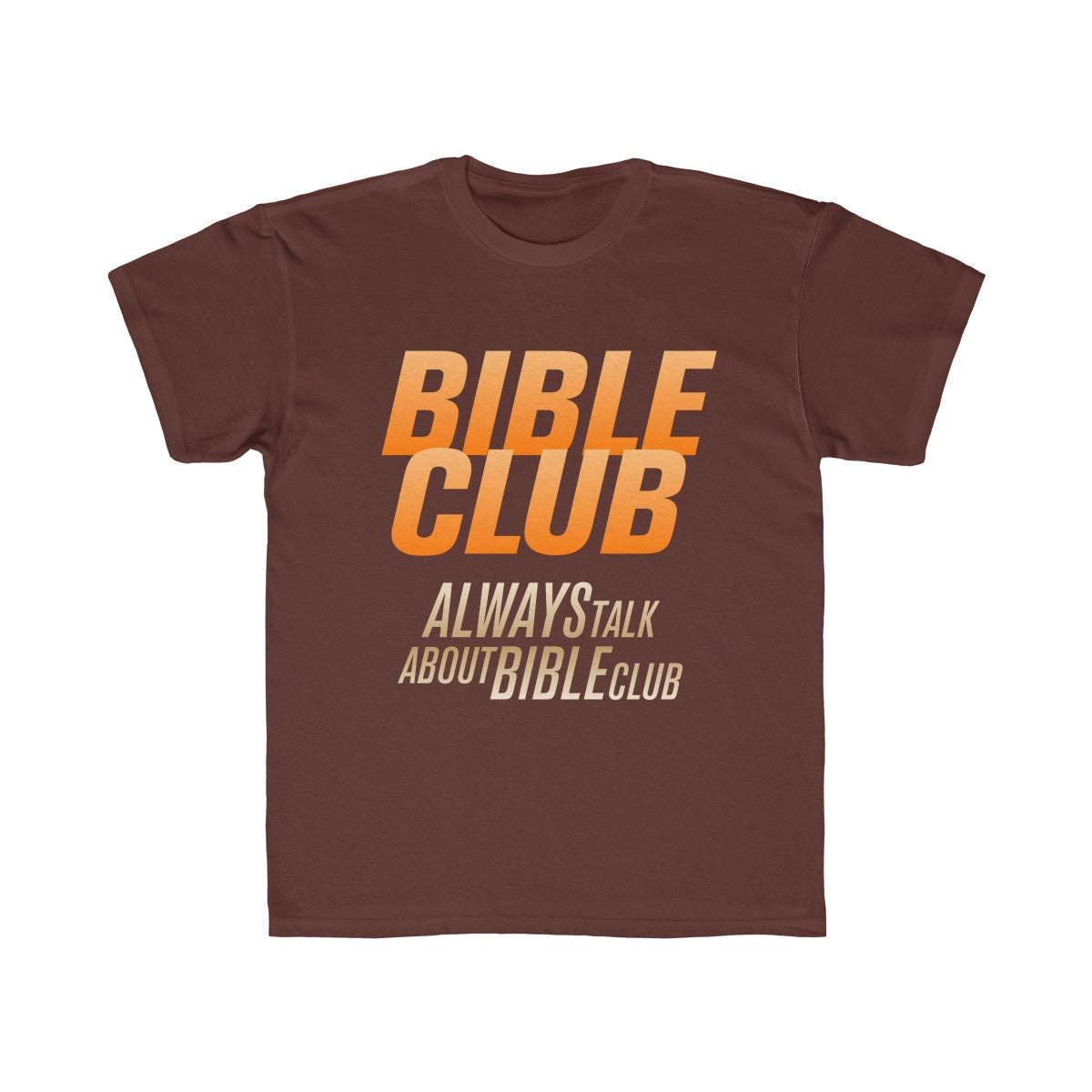 Bible Club Kids Regular Fit Tee-Kids clothes-PureDesignTees