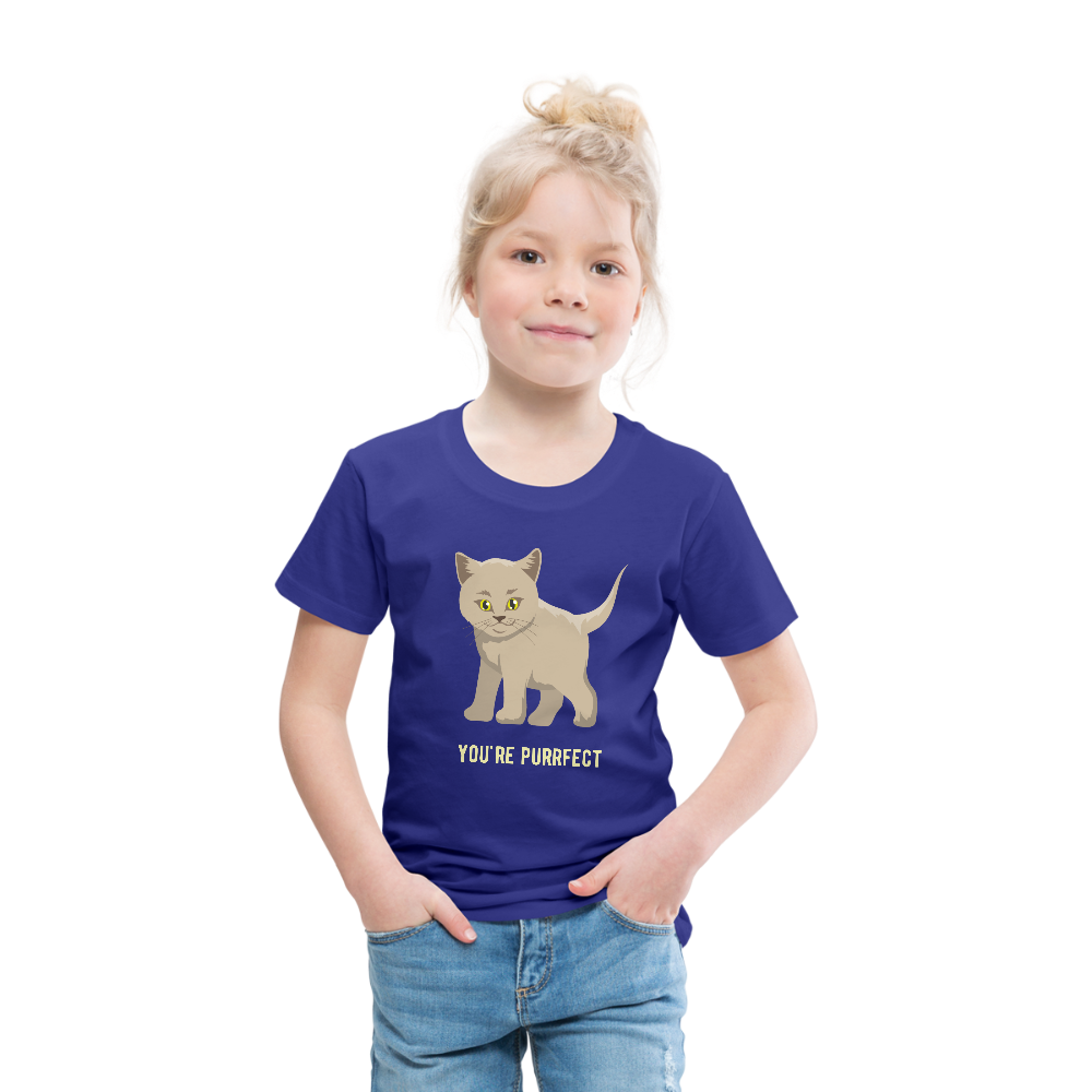 You're Purrfect Toddler Premium T-Shirt-Toddler Premium T-Shirt-PureDesignTees