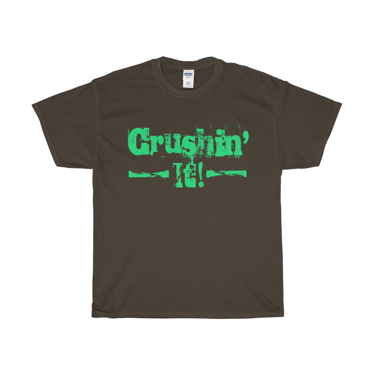 Crushin' It! Heavy Cotton T-Shirt-T-Shirt-PureDesignTees