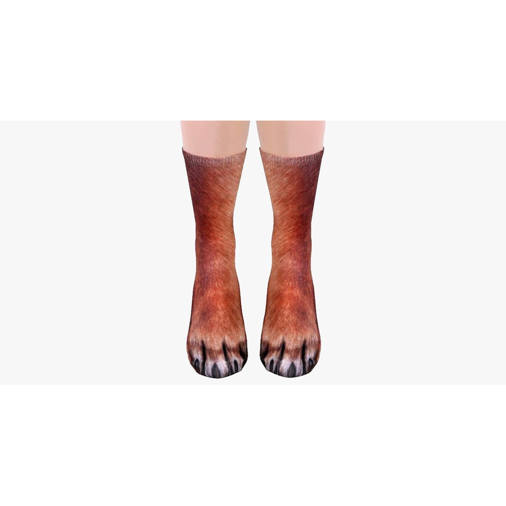 Amazing Animal Paw Socks-socks-PureDesignTees