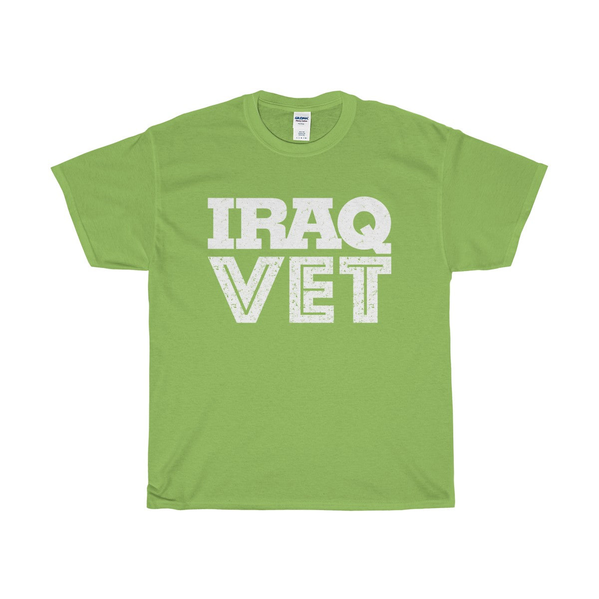 Iraq Vet Unisex Heavy Cotton Tee-T-Shirt-PureDesignTees