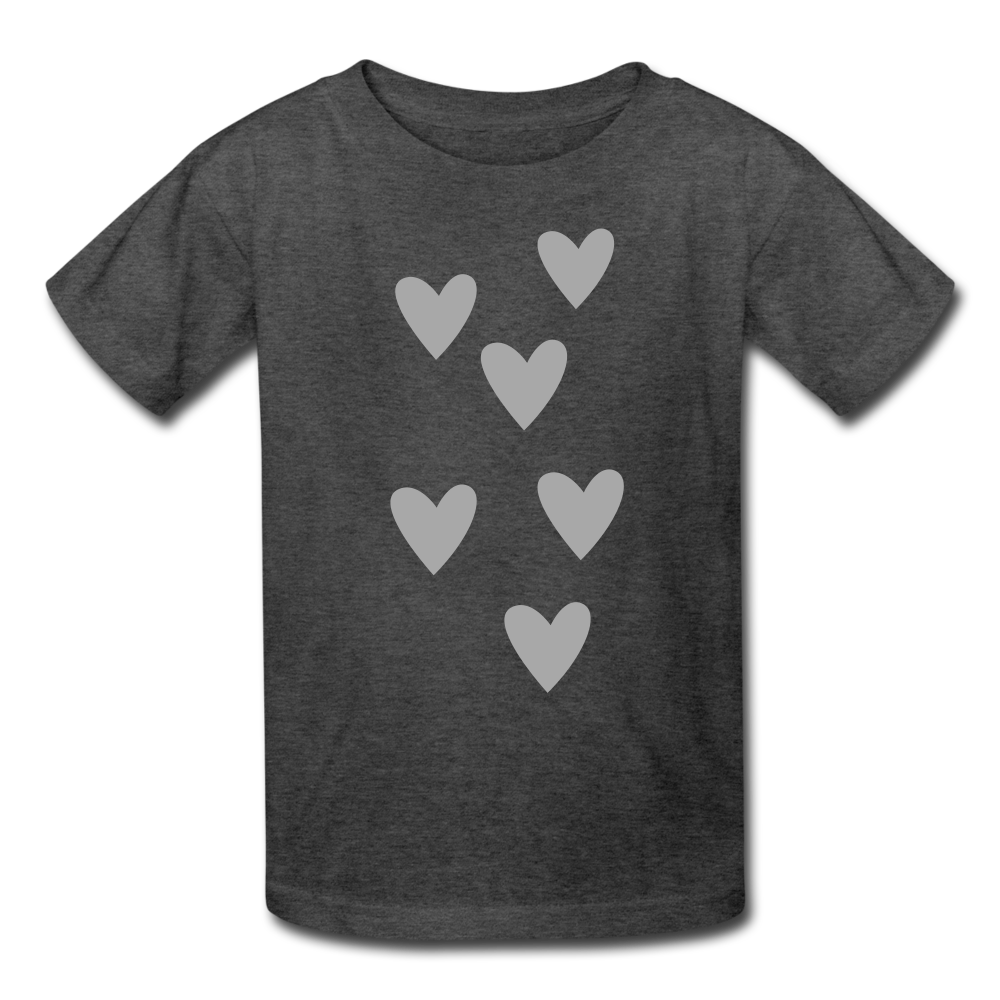Heart Kids' T-Shirt-Kids' T-Shirt-PureDesignTees