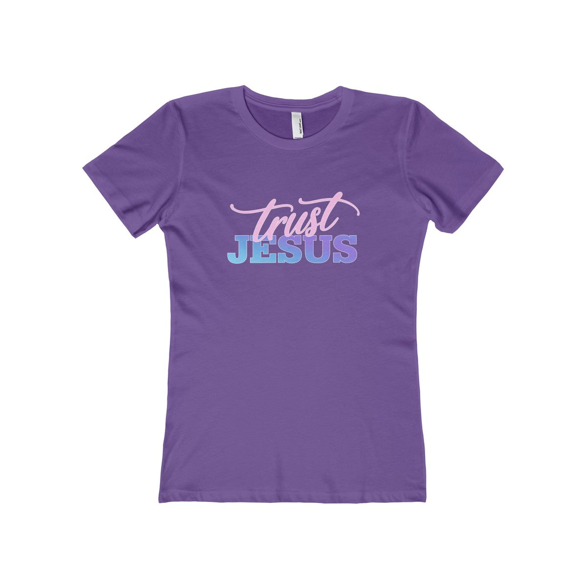 Trust Jesus Women's The Boyfriend Tee-T-Shirt-PureDesignTees