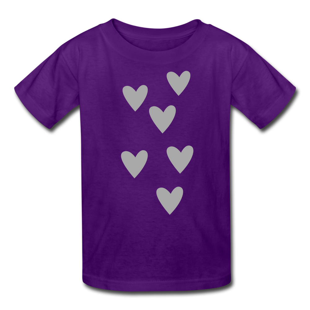 Heart Kids' T-Shirt-Kids' T-Shirt-PureDesignTees