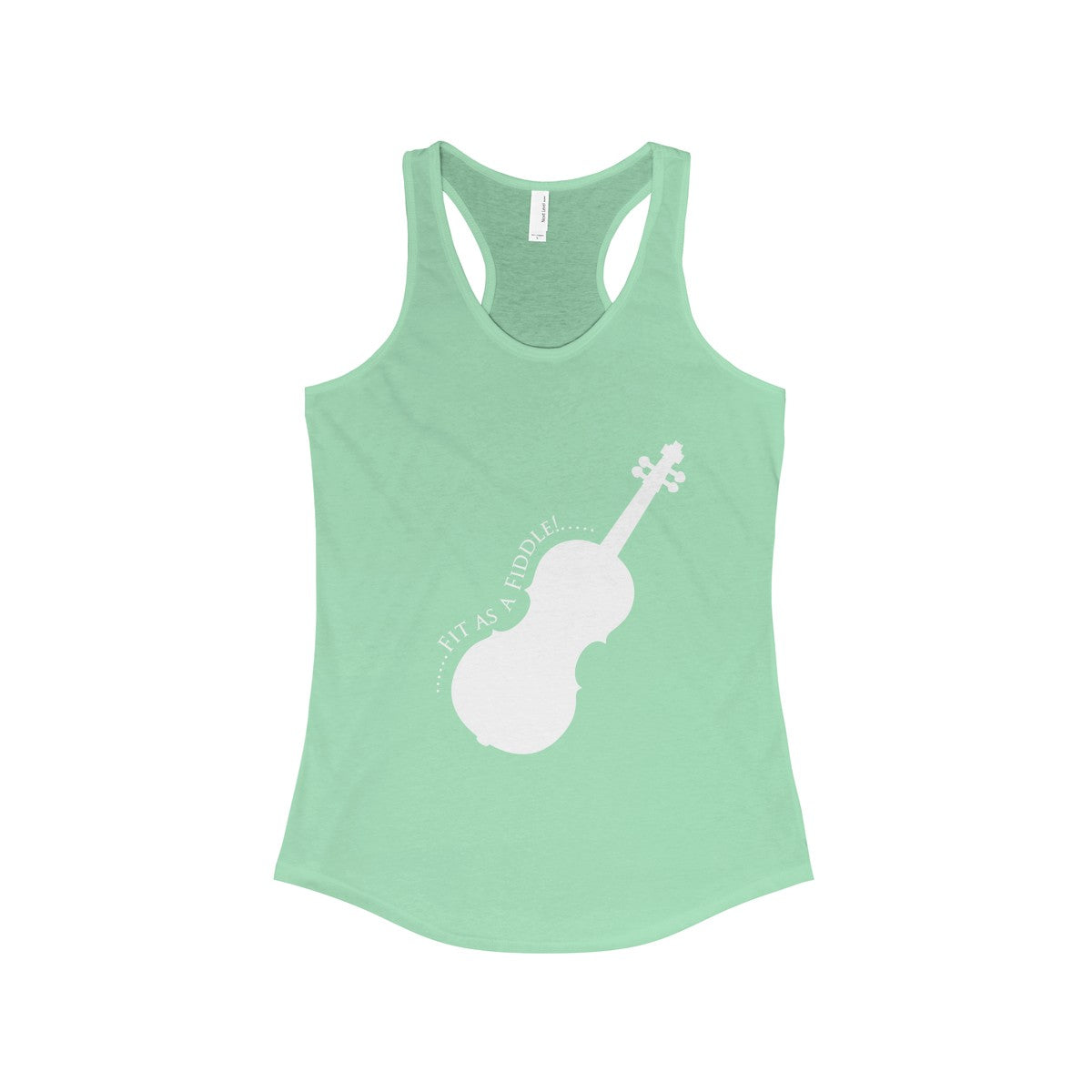 Fit as a Fiddle! Women's The Ideal Racerback Tank-Tank Top-PureDesignTees