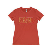 Load image into Gallery viewer, Blessed Women&#39;s Missy Tee-T-Shirt-PureDesignTees
