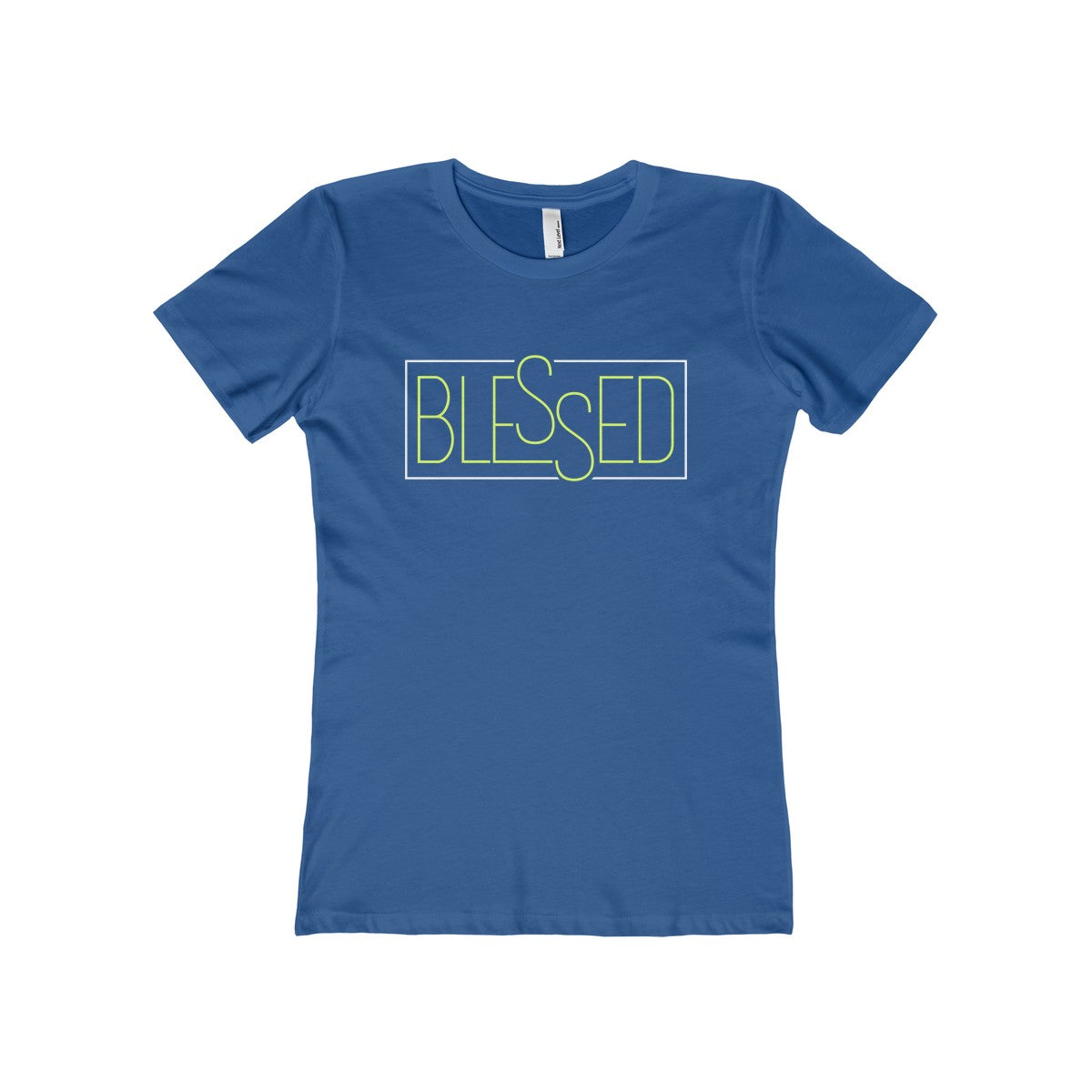 Blessed Women's The Boyfriend Tee-T-Shirt-PureDesignTees
