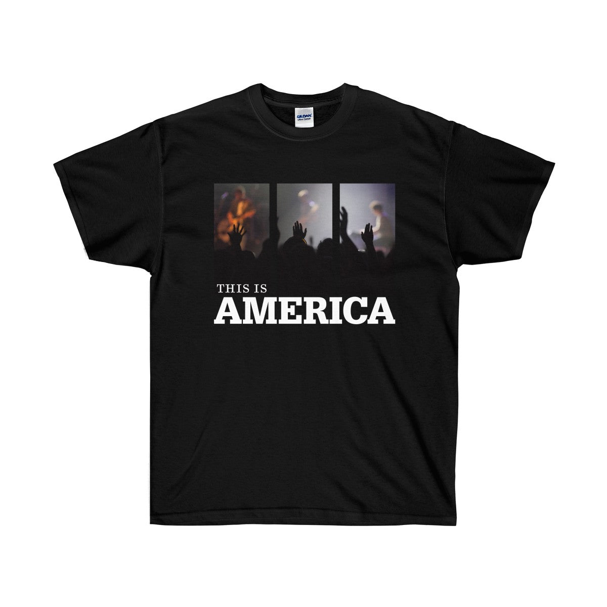 This is America - Worship Unisex Ultra Cotton Tee-T-Shirt-PureDesignTees