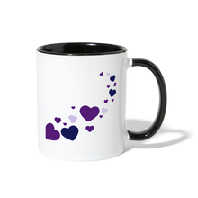 Load image into Gallery viewer, Heart Contrast Coffee Mug-Contrast Coffee Mug-PureDesignTees