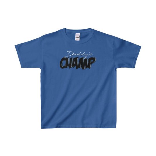 Daddy's Champ Kids Heavy Cotton™ Tee-Kids clothes-PureDesignTees