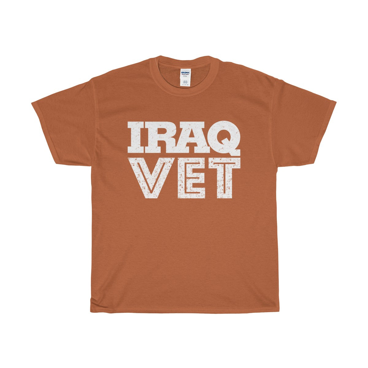 Iraq Vet Unisex Heavy Cotton Tee-T-Shirt-PureDesignTees