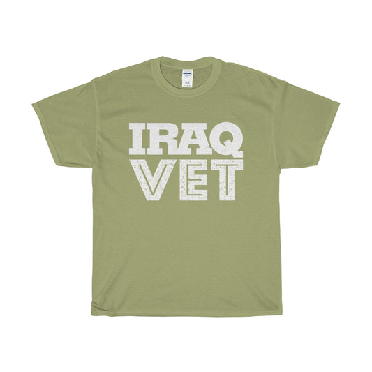 Iraq Vet Unisex Heavy Cotton Tee-T-Shirt-PureDesignTees